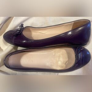 Prada Dark Purple Women's Flats